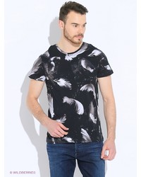 Мужская черная футболка от Religion