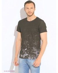 Мужская черная футболка от Religion