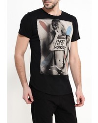 Мужская черная футболка от Religion