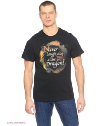 Мужская черная футболка от RHS