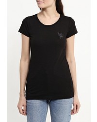 Женская черная футболка от Rifle