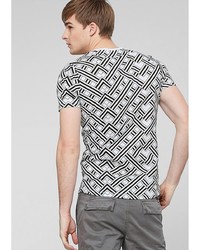 Мужская черная футболка от s.Oliver