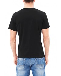 Мужская черная футболка от s.Oliver