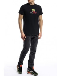 Мужская черная футболка от Salomon