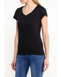 Женская черная футболка от Sela