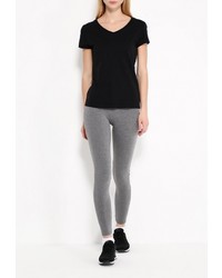 Женская черная футболка от Sela