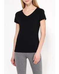 Женская черная футболка от Sela