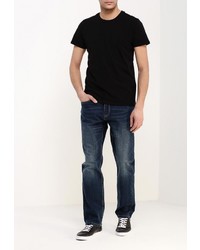 Мужская черная футболка от Sela