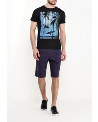 Мужская черная футболка от Sela