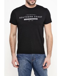 Мужская черная футболка от Sela