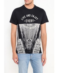 Мужская черная футболка от Sela