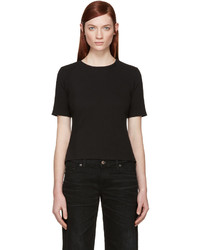 Женская черная футболка от Simon Miller