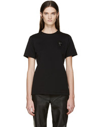 Женская черная футболка от Simone Rocha