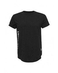 Мужская черная футболка от Sixth June