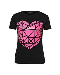 Женская черная футболка от SK House