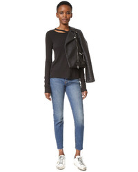 Женская черная футболка от Pam & Gela