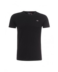 Мужская черная футболка от Superdry