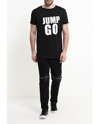 Мужская черная футболка от Sweewe