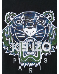 Женская черная футболка от Kenzo