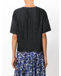 Женская черная футболка от Christian Wijnants