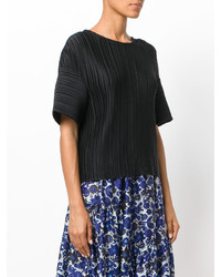 Женская черная футболка от Christian Wijnants