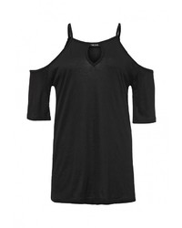 Женская черная футболка от Tom Farr