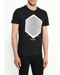 Мужская черная футболка от Top Secret