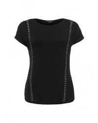 Женская черная футболка от Top Secret