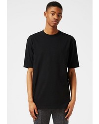 Мужская черная футболка от Topman