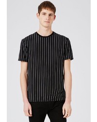 Мужская черная футболка от Topman