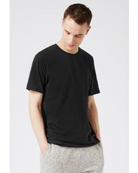 Мужская черная футболка от Topman