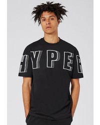 Мужская черная футболка от Topman