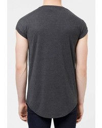 Мужская черная футболка от Topman