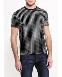 Мужская черная футболка от Topman