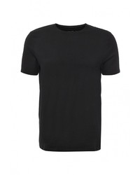 Мужская черная футболка от Topman