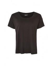 Женская черная футболка от Topshop