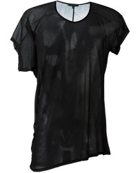 Мужская черная футболка от Unconditional