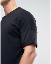 Мужская черная футболка от Benetton
