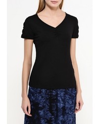 Женская черная футболка от Vay