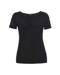 Женская черная футболка от Vay