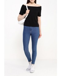 Женская черная футболка от Vero Moda