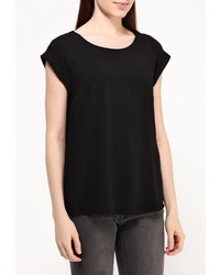 Женская черная футболка от Vero Moda