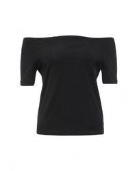 Женская черная футболка от Vero Moda