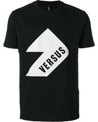 Мужская черная футболка от Versus