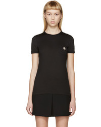 Женская черная футболка от Versus