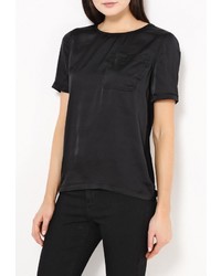 Женская черная футболка от Warehouse