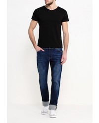 Мужская черная футболка от Yes Boy