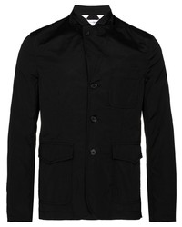 Мужская черная хлопковая куртка-рубашка от Comme Des Garcons SHIRT