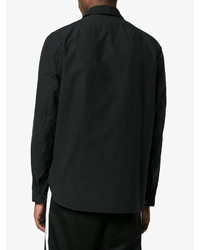 Мужская черная хлопковая куртка-рубашка от rag & bone