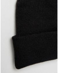 Женская черная шапка от Monki